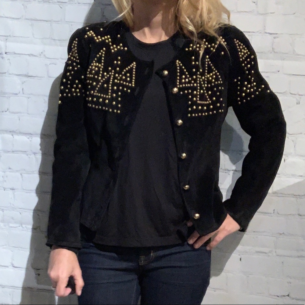 Tannery West Vintage Black Suede Jacket